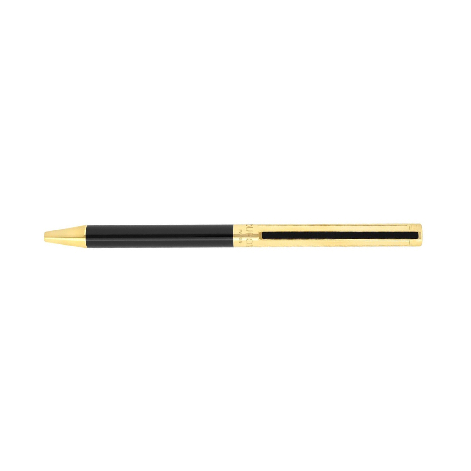 S.T. Dupont Classique Black Yellow Gold Ballpoint 045076N